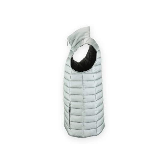 BODYWARMER MATELLASSÉ - SANS MANCHE
