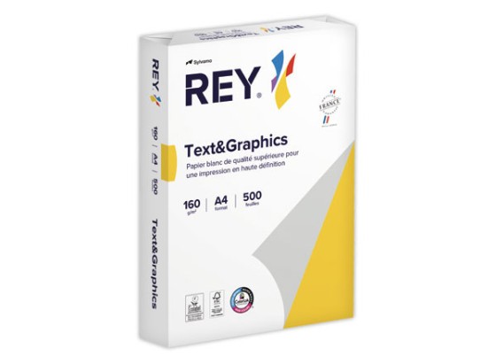 1 Ramette de 500 feuilles de papier blanc Text et Graphics  A4 160g