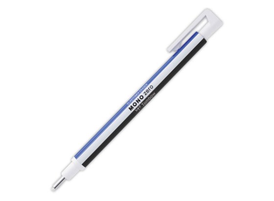 1 Stylo gomme précision rechargeable Mono Zéro TOMBOW pointe ronde