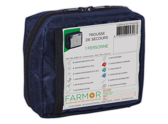 1 Trousse de secours individuelle FARMOR