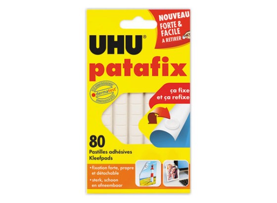 1 Pâtes adhésives PATAFIX - blanc
