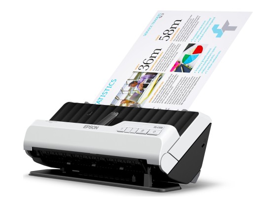 Epson DS-C330 Chargeur automatique de documents + Scanner à feuille 600 x 600 DPI A4 Noir, Blanc