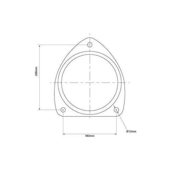 ETAU MORS PARALLELES 205mm 