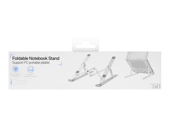 1 Support pour ordinateur portable pliable en aluminium