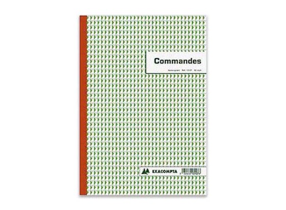 1 Manifold autocopiant  imprimé Commandes -A4- Foliotage 50/2