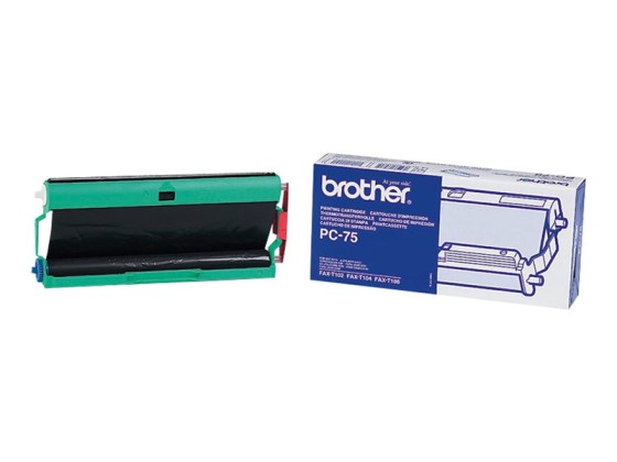 1 Ruban BROTHER PC 75 noir