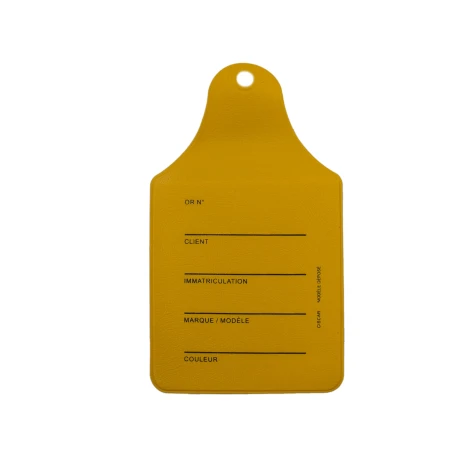 ETIQUETTE PORTE CARTE DE DEMARRAGE - SIMPLE