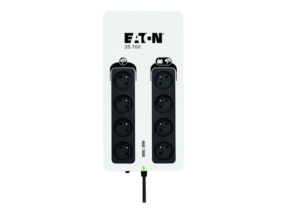Eaton 3S, 700VA, 420W, Onduleur, Off Line, prises FR, port USB