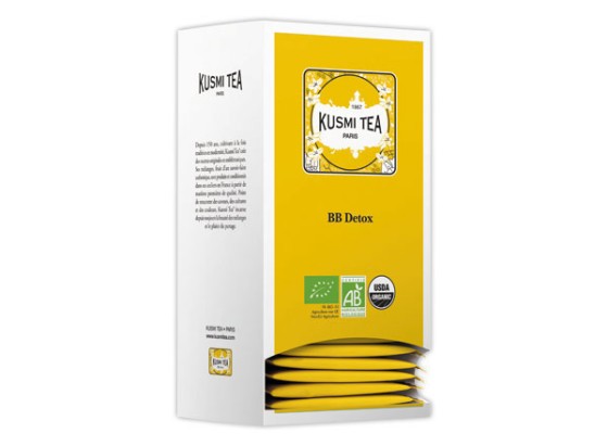 1 Boîte de 25 sachets de thé KUSMI Tea Bio BB Detox