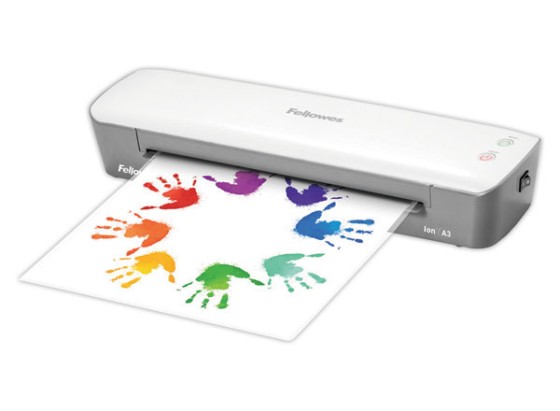 1 Plastifieuse Fellowes Ion A3 - Blanc