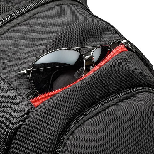 Case Logic Sporty DLBP-114 Black 35,6 cm (14") Étui sac à dos Noir