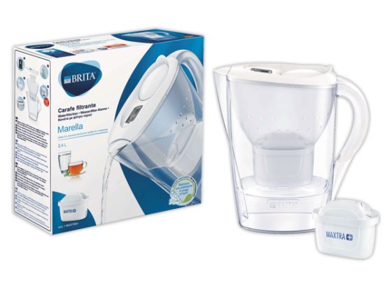 1 Carafe Brita Marella 2,4L + filtre Maxtra+ - blanc