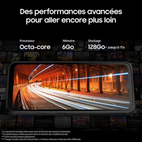 SAMSUNG GALAXY X COVER 7 - ENTERPRISE EDITION - NOIR