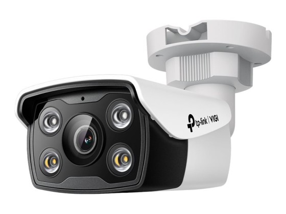 TP-LINK VIGI C350 4MM 5MP Full-Color Bullet Network Camera IP67 PoE/DC 12V 25fps/30fps