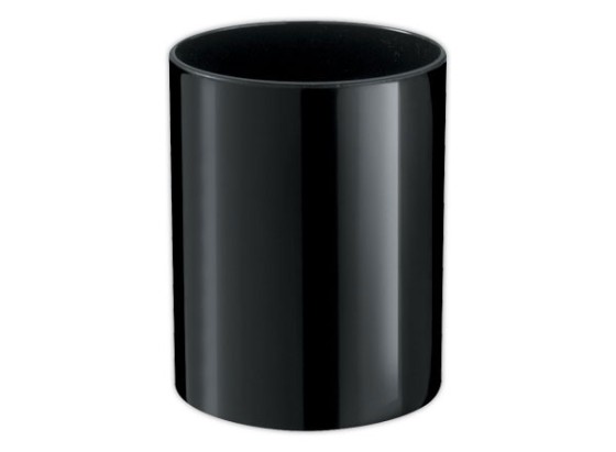 1 Pot à crayon en polypropylène noir