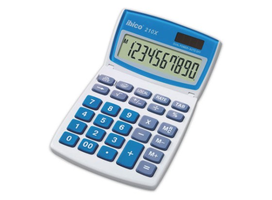 1 Calculatrice Ibico 210X