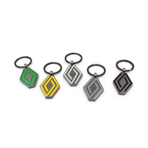 PORTE-CLÉS RENAULT EMBLÈME - LICENCE OFFICIELLE RENAULT