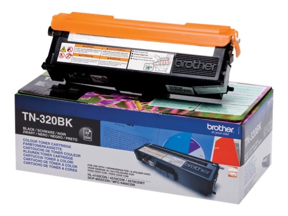 Brother TN-320BK - Cartouche de toner originale – Noir