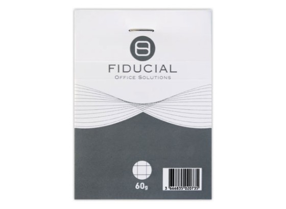 1 Bloc FIDUCIAL 60g A7 - 7,4x 10,5 cm - 5x5 - 100feuilles