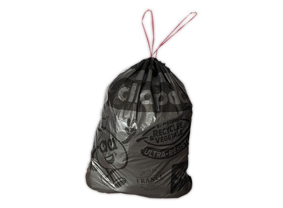 1 Carton de 315 Sacs poubelle Coulissac maxi poids économie circulaire 30L