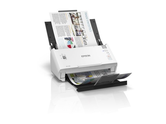 Epson DS-410 Alimentation papier de scanner 600 x 600 DPI A4 Noir, Blanc