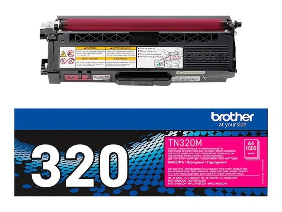 Brother TN-320M - Cartouche de toner originale – Magenta