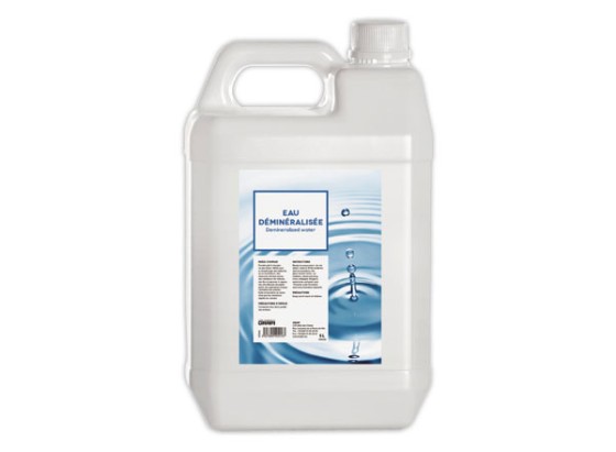 1 Bidon 5 litres d'eau déminéralisée