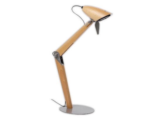 1 Lampe de bureau LED LORA grise