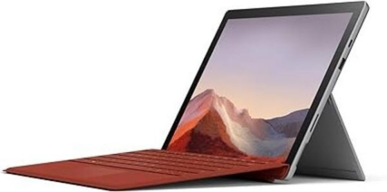 Microsoft Surface Pro 7 Ordinateur Portable (Windows 10, écran tactile 12.3", Intel Core i5, 8Go RAM, 128Go SSD, Platine) PC Hybride polyvalent & performant