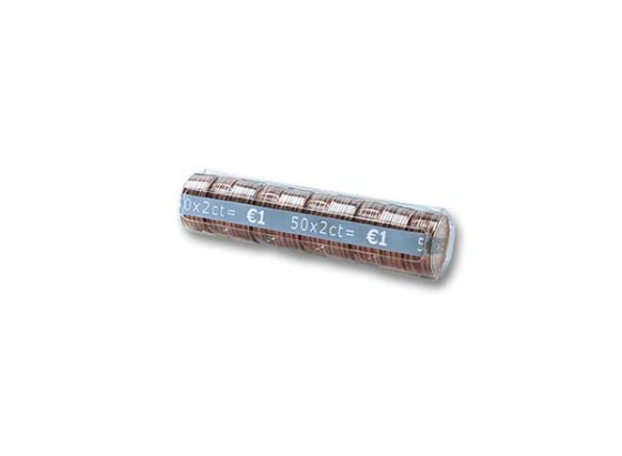 1 Sachet de 250 Coques plastique pour pièces de 2 centimes