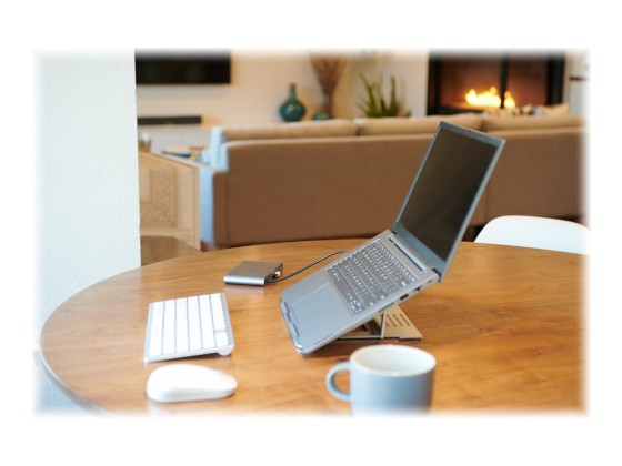 Kensington Rehausseur Easy Riser™ Aluminium pour ordinateur portable