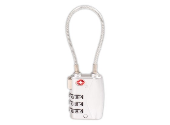 1 Cadenas à combinaison TSA Anse souple PAVO
