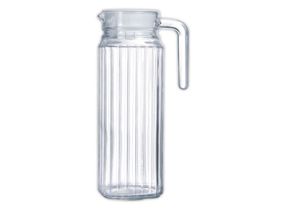 1 Carton de 6 Carafes en verre 1,1 litre