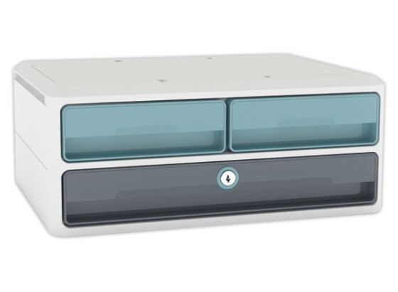 1 Module 3 tiroirs MOOVUP Secure Agile CEP - assortis