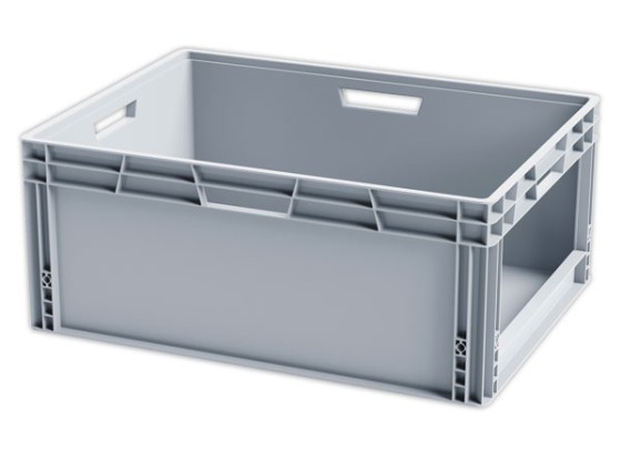 1 Bac picking avec ouverture large gris 145L