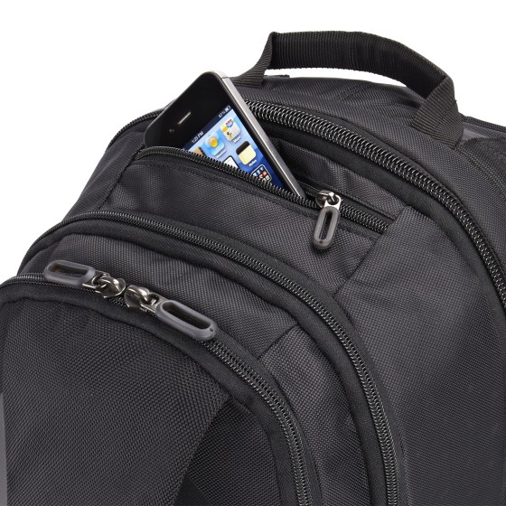Case Logic RBP-315 Black 39,6 cm (15.6") Étui sac à dos Noir