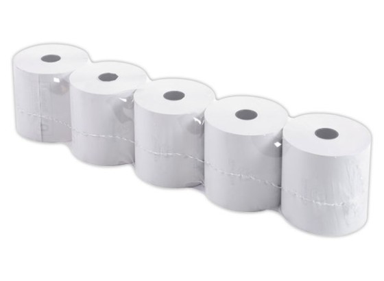 1 Lot de 10 Bobines de papier terminaux carte bancaire 57X60X12 sans BPA