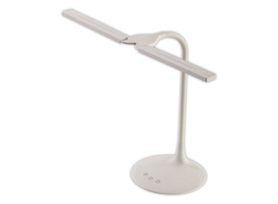 1 Lampe Led Twin ALBA- Blanc