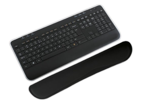 1 Repose-poignet clavier Lycra - noir
