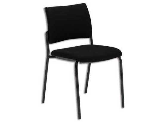 1 Chaise Réunion Intrata noire