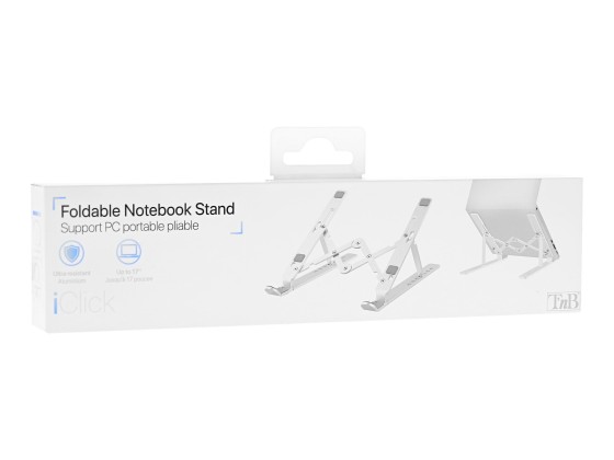 1 Support pour ordinateur portable pliable en aluminium