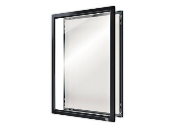 1 Porte-affiche clipsable A4 Nobo impression - noir