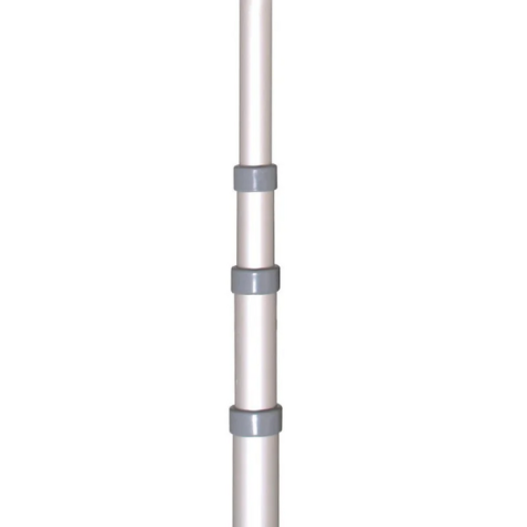 MAT AUTOCAL TELESCOPIQUE A POTENCE ROTATIVE POUR DRAPEAU PAVILLON