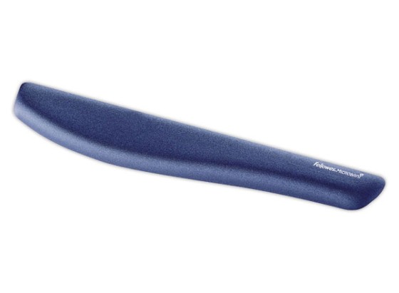1 Repose-poignets clavier plushtouch microban bleu