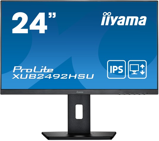 iiyama ProLite XUB2492HSU-B5 LED display 60,5 cm (23.8") 1920 x 1080 pixels Full HD Noir