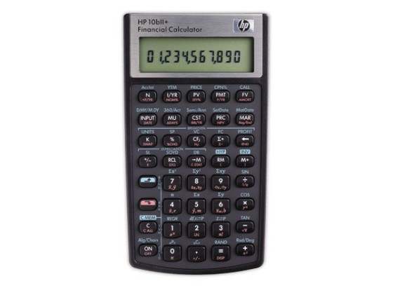 1 Calculatrice financière HP 10B II
