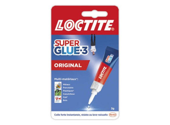 1 Tube de colle SUPER GLUE 3 Universal liquide - 3g