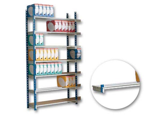 1 Rayonnage Rangeco élément complémentaire 7 étagères  P35
