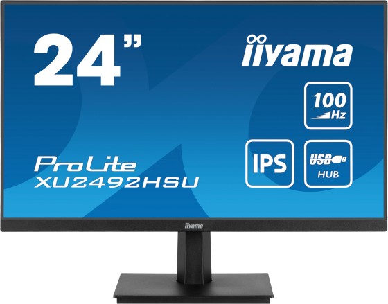 iiyama ProLite XU2492HSU-B6 écran plat de PC 60,5 cm (23.8") 1920 x 1080 pixels Full HD LED Noir