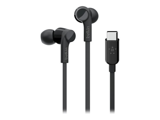BELKIN SOUNDFORM - Headphones with USB-C Connector Black